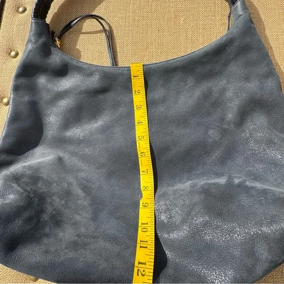 HOBO Dark Gray Women's Leather Bag - Picture 3 of 12